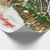 クライデスデールホリデーラッピング紙 ラッピングペーパー (角)