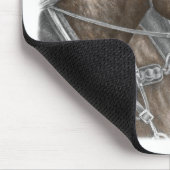 クライデール荷車を引くホースチーム マウスパッド (コーナー)