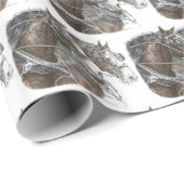 クライデール荷車を引くホースチーム ラッピングペーパー (ロールコーナー)