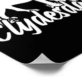 クライデー荷車を引くルホースプンライディング ポスター (角)