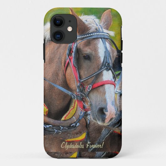 クライデー荷車を引くル馬の恋人のiPhone 5ケース Case-Mate iPhoneケース (裏面)