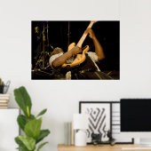 「クライド」エレク遊ティーベースプリント ポスター (ホームオフィス)