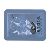 クライド・フィッチもっとも偉大のコメディ「ガールズ」劇場 マグネット (横)