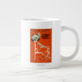 クライド·フィッチもっとも偉大·コメディ「ガールズ」劇場2 ジャンボコーヒーマグカップ (右)