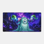 クライド - 隻眼の好奇心旺盛なモンスター デスクマット (正面)