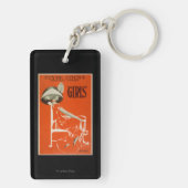 クライドFitchの最も素晴らしい喜劇、"女の子"の劇場2 キーホルダー (裏面)