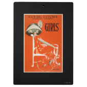 クライドFitchの最も素晴らしい喜劇、"女の子"の劇場2 クリップボード (裏面)