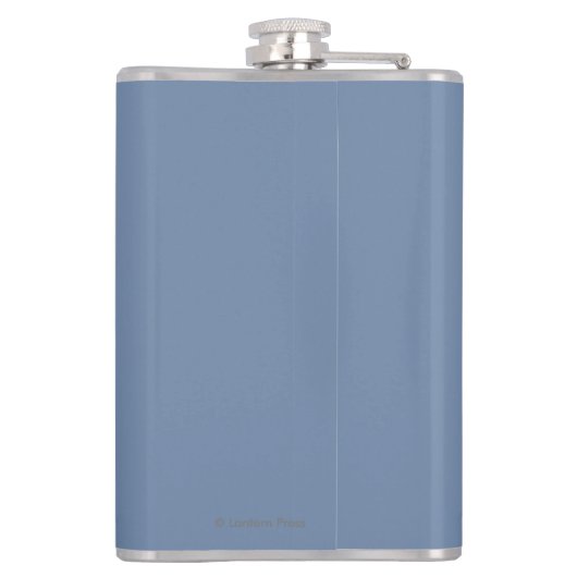 クライドFitchの最も素晴らしい喜劇、"女の子"の劇場 フラスク (裏面)