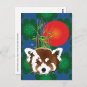 クライナーパンダ(アイロルス・フルヘンス)ポストカルテ ポストカード (正面/裏面)