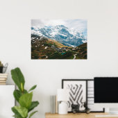 クライネシェデグマウンテンパススイス ポスター (ホームオフィス)