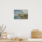 クライノリンのビーチ、糞、1871 ポスター (キッチン)