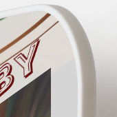 クライベビートランプピックボールパドル ピックルボールラケット (左詳細)