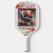 クライベビートランプピックボールパドル ピックルボールラケット (裏面)