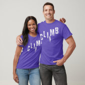 クライマギフトCLIMBロック登山ボルダリング Tシャツ (ユニセックス)