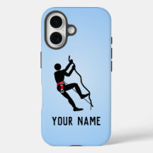 クライマーのスケーリング挑戦的なロックフェイス、独自の名前