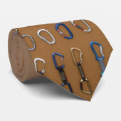 クライマーの機器 – 山の登山ギア ネクタイ (ロール)