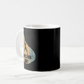 クライマーを応援!楽しいクライミングデザイン コーヒーマグカップ (正面左)