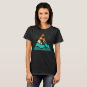 クライマーヴィンテージロック登山ボルダリング Tシャツ (正面フル)
