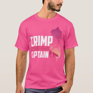 クライミングキャプテン クライマー 山岳 登山家 ロック C Tシャツ