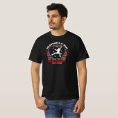 クライミングバレンタインTシャツ - 愛はクライミングだ B Tシャツ (正面フル)