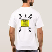 クライミング事故 再現 Tシャツ 裏面 (裏面)
