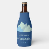 クライムエースマウンテンおもしろいマウンテン登山引用文 ボトルクーラー (ボトル正面)