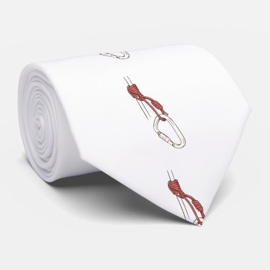 クライムヒストプルシックノットロック登山 ネクタイ (ロール)