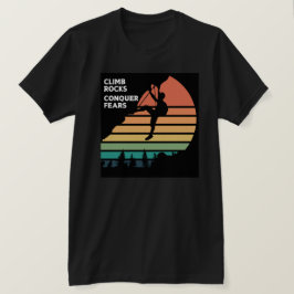 クライムロックコンシーザウィズロック登山Tシャツ Tシャツ