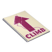 クライムロック登山ロープ ノートブック (右側)