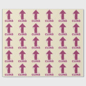 クライムロック登山ロープ ラッピングペーパー (フラット)