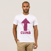 クライムロック登山ロープ Tシャツ (正面フル)