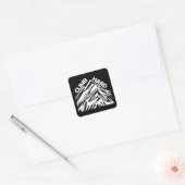 クライム懸命登山 スクエアシール (封筒)