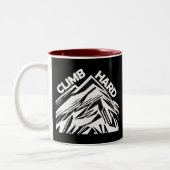クライム懸命登山 ツートーンマグカップ (左)