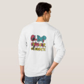 クライム、征服祝、 Tシャツ (裏面フル)