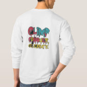 クライム、征服祝、 Tシャツ (裏面)