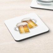 クラインキングビールマグ – Emoji コースター (左側)