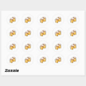 クラインキングビールマグ – Emoji ラウンドシール (シート)