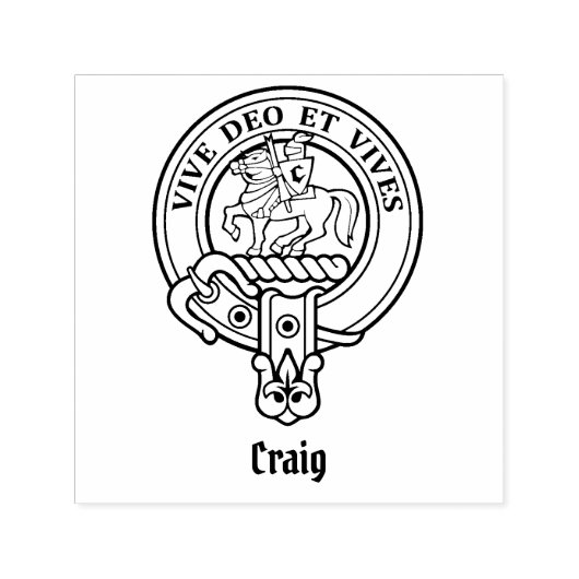 クラインクレイグクレストセルフインクスタンプ セルフインキングスタンプ (デザイン)