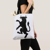 クラインポピュレースバッジのカントン トートバッグ (クローズアップ)