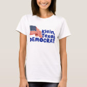 クライン・テキサス州民主党員 Tシャツ (正面)