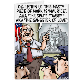 クライヴおもしろいゴダードの漫画カード