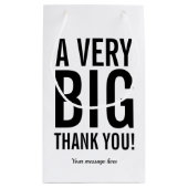 クライ企業のアントと従業員感謝していの抱き枕 スモールペーパーバッグ (裏面)