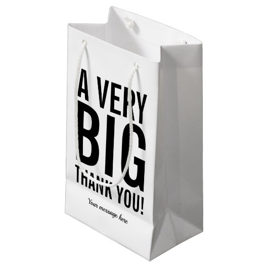 クライ企業のアントと従業員感謝していの抱き枕 スモールペーパーバッグ (正面アングル)