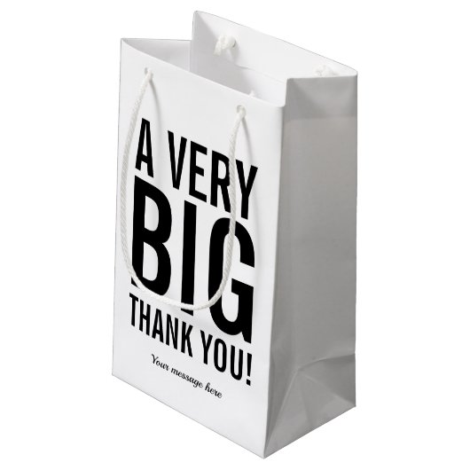 クライ企業のアントと従業員感謝していの抱き枕 スモールペーパーバッグ (裏面アングル)