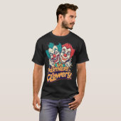 クラウエリーの相棒 (ピエロ パロディ) Tシャツ (正面フル)