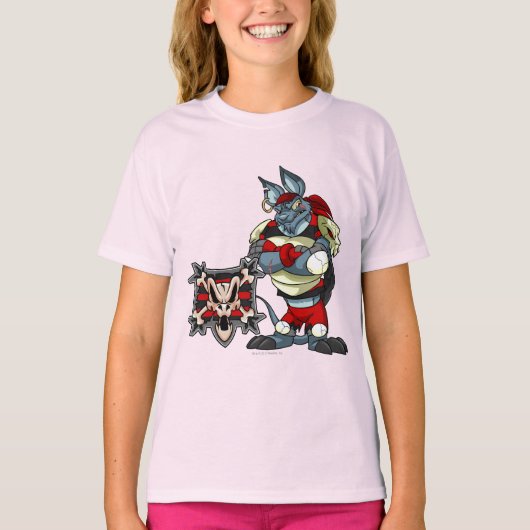 クラウクアイランドチームキャプテン1 Tシャツ (正面)