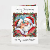 クラウス夫妻のスウィートなオールドファッション・クリスマス シーズンカード (正面)