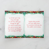 クラウス夫妻のスウィートなオールドファッション・クリスマス シーズンカード (内部)