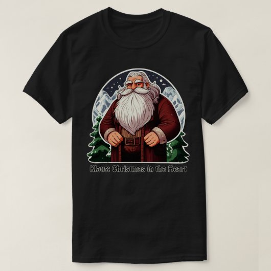 クラウス・クリスマス Tシャツ (デザイン正面)