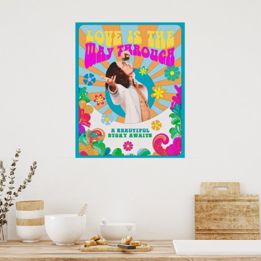 クラウス・ハルゲーブスの愛は音色を通る道である ポスター (キッチン)